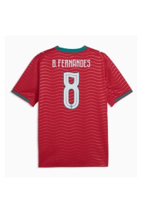 Portugali Bruno Fernandes #8 Jalkapallovaatteet Kotipaita MM-kisat 2026 Lyhythihainen